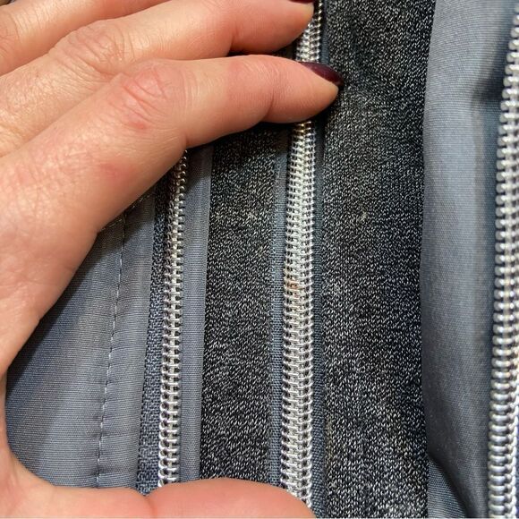 INTL d.e.t.a.i.l.s Women's Quilted Zip Front Coat Jacket with Hood Size XL - Picture 13 of 14